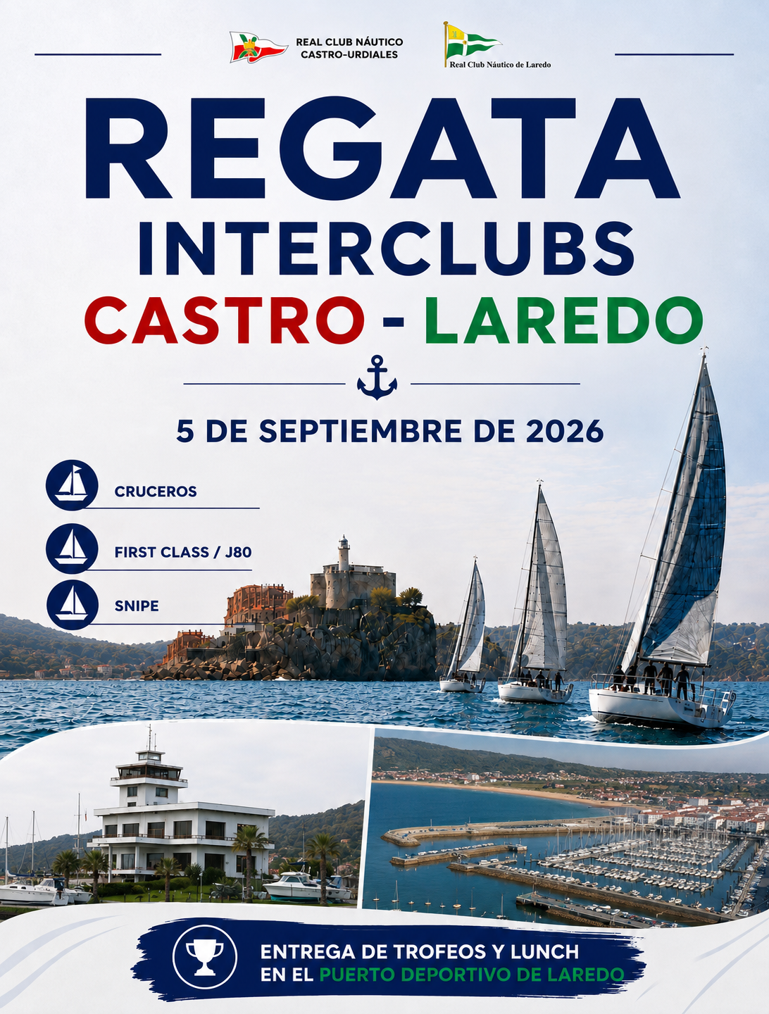 CARTEL REGATA CASTRO-LAREDO