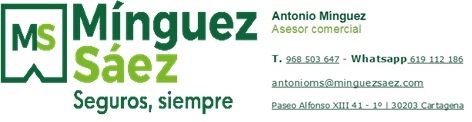 MÍNGUEZ SÁEZ. Seguros, siempre.